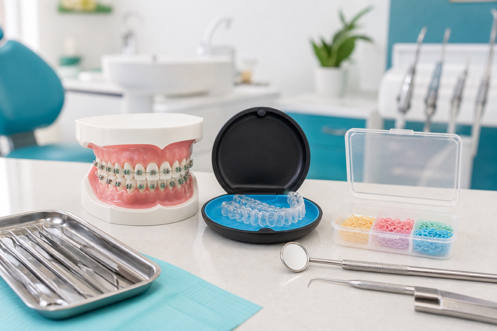 Clear aligners and smile care options